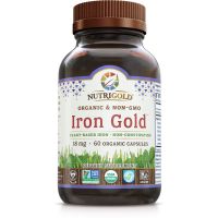 NutriGold Minerals - Iron Gold - Organic / Non-GMO